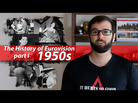 The History of Eurovision: PART 1 (the 1950s)