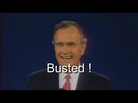 Ross Perot destroys George Bush/Clinton over lobbyists during 1992 Presidential Debate