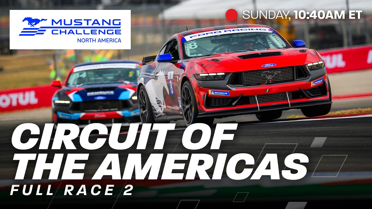 2026 IMSA Mustang Challenge at COTA | Race 2 | Ford Racing | Austin, TX