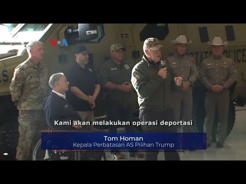 VOA - PRO DAN KONTRA PENGERAHAN MILITER AMERIKA UNTUK DEPORTASI MASSAL IMIGRAN