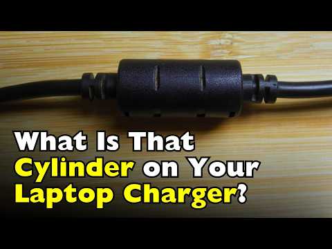Why Is There a Plastic Cylinder on a Laptop Charger? [ID0719]