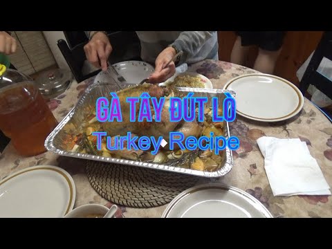 Gà Tây Đút Lò | Baked Turkey @CanhHuynhVlog