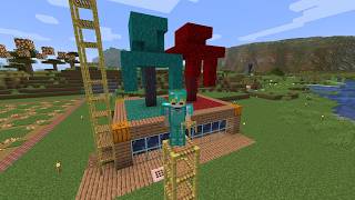 【#Minecraft】オフの日の防毒人間さんSeason2_44：赤と青の植キノコ場編