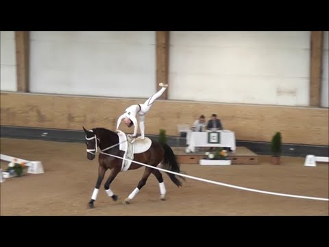 Bayerische Meisterschaft 2024 - Einzelvoltigieren - Oceane Schattleitner