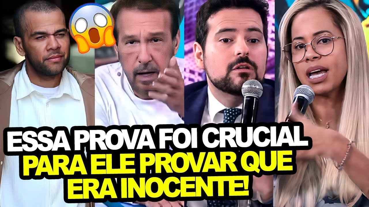 ADVOGADOS ABREM O JOGO E REVELAM TODA A VERDADE SOBRE O BIZARRO CASO DANIEL ALVES
