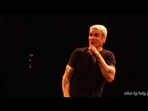 Henry Rollins on Lemmy-Live @ War Memorial Theatre, San Francisco, CA, December 29, 2016-Black Flag