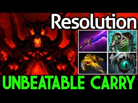 Resolution [Shadow Fiend] Unbeatable Carry 7.14 Dota 2