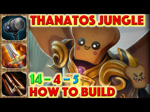 SMITE HOW TO BUILD THANATOS - Thanatos Jungle + How To + Guide (Season 7 Conquest) 2020 Thanataost