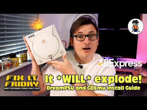 SEGA Dreamcast GDEmu in a VA0 - The impossible mod?!