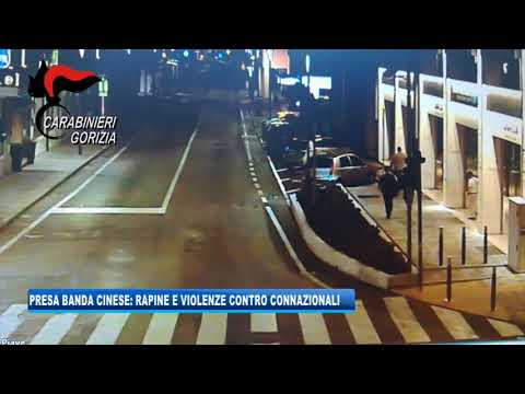 31/08/2018 - PRESA BANDA CINESE: RAPINAVA CON PISTOLE E MACHETE