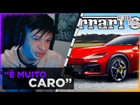 ARUAN REAGE A Novo SUV da Ferrari: V12 de 725 cv! (CARWOW BRASIL) - Cortes do Aruan