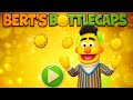 Sesame Street BERTS BOTTLECAPS PBS KIDS Game Mini Explorers Zone