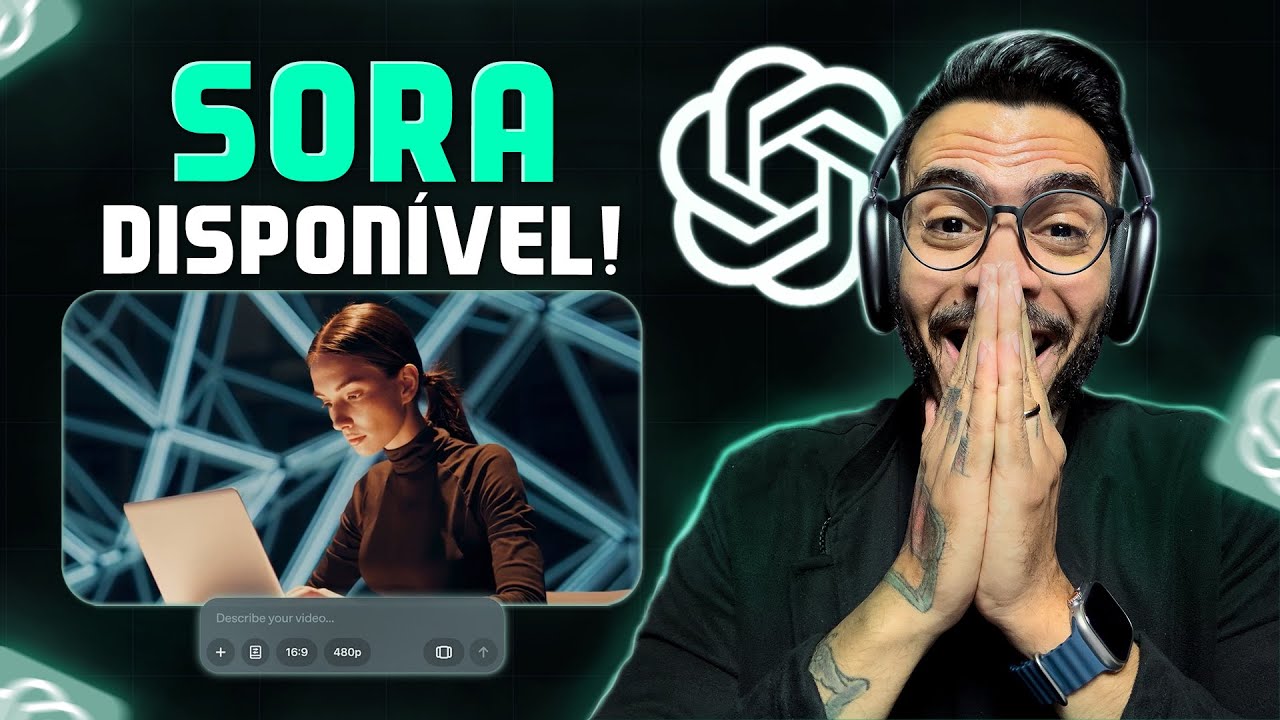 SORA da OPENAI é LANÇADA! PRIMEIRAS IMPRESSÕES das FUNÇÕES 🤯