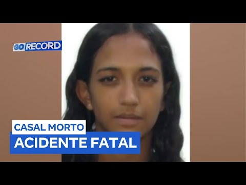 Casal morre após moto colidir com poste em Anápolis (GO)