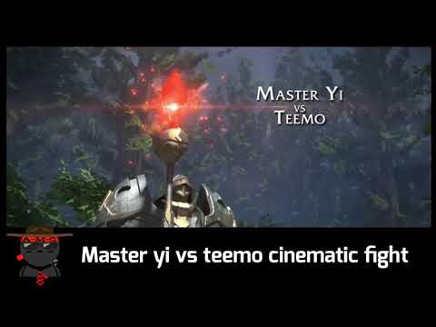 LOL CINEMATIC FIGHT MASTER YI VS TEEMO