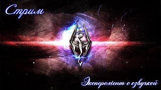 Skyrim - Стрим. Эксперимент с озвучкой.