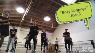 "Body Language" by San-E | Choreography by Jin Kim