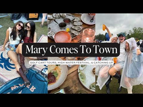 Charleston Vlog: Mary Visits, High Water Festival, & Favorite Places To Take Guests