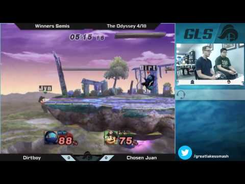 The Odyssey 4/18 Project M Winners Semis - Dirtboy (Squirtle) vs. Chosen Juan (Mario)