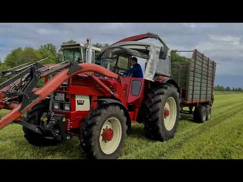 Grashäckseln 2024 / Mengele SF4000 / Oldihacker Pr. Ströhen