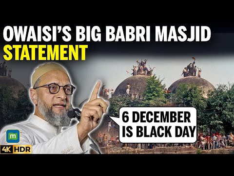 Babri Masjid Row: Owaisi Calls December 6 ‘Black Day’, Attacks RSS Over Babri Masjid Demolition