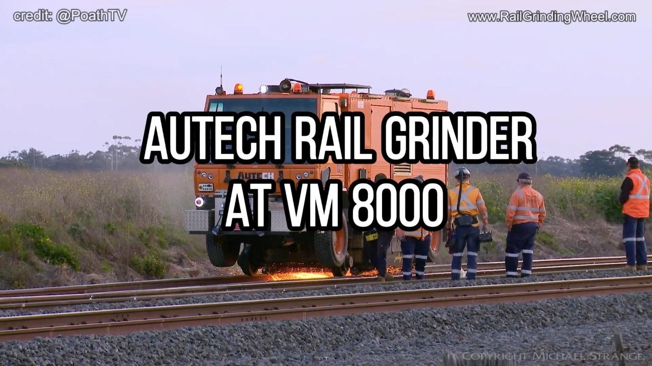 AUTECH AT VM 8000 轨道磨床视频