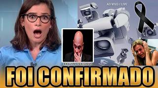 'MORAES ESTÁ M0RTO': RENATA VASCONCELLOS ENTRA ÀS PRESSAS E DÁ NOTÍCIA QUE ABALA: 'FOI CONFIRMADO"