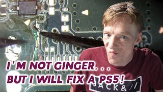 Broken By A Technician... Fixed By A Ginger (Apparently)! PS5 HDMI Trace Repair