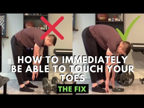 Can’t Touch Your Toes? How To Do It Immediately - The Fix