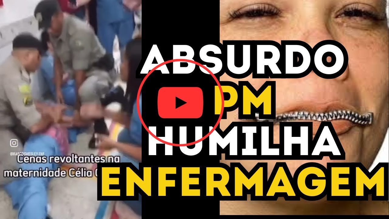 ABSURDO Enfermagem sendo humilhada pela policia em Goiás