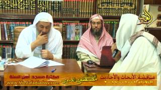 مناقشة الأبحاث والأحاديث بمكتبة مسجد أهل السنة بمنية سمنود 04 04 2017 5
