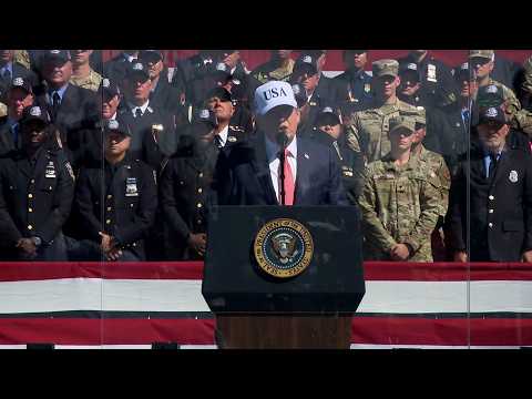 President Trump Participates in a Steel Across America Event