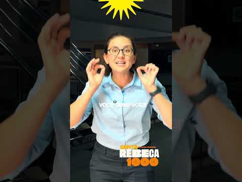 Do Litoral ao Sertão, para viver sem medo, vote Capitã Rebeca para Deputada Federal. É 1000!
