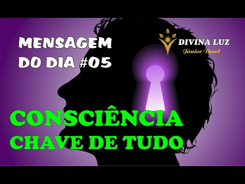 CONSCIÊNCIA A CHAVE DO SUCESSO - Mensagem do dia #05 #shots