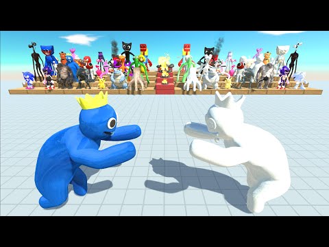 Creepy Monster VS White Itself - Animal Revolt Battle Simulator