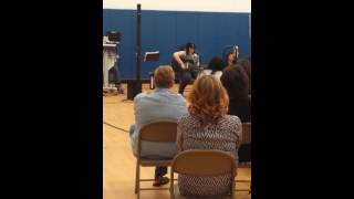 Tangled in the Great Escape- Pierce the Veil Acoustic Cover LIVE (Evertech Talent Show 2015)