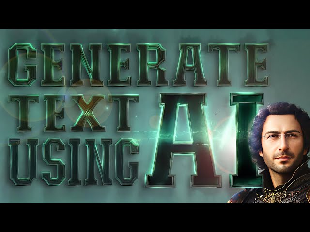 How To Generate Stunning Epic Text By Stable Diffusion AI - No Photoshop - For Free - Depth-To-Image