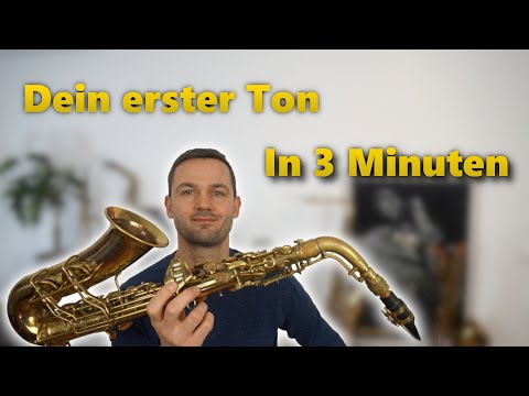 4 - Playing your first note on the saxophone | Learn to play the saxophone