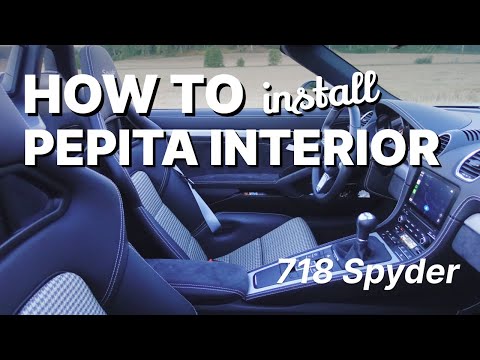 How to install $1500 Pepita interior - Porsche 718, 992, 991, 981, 997, 987