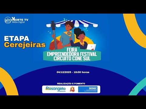 Feira Empreendedora Festival Circuito Cone Sul 4° Etapa Cerejeiras-RO