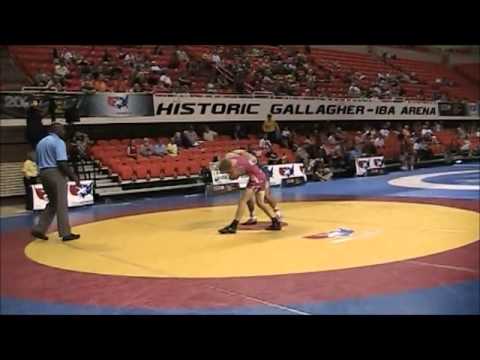 2013 FILA Jr World Team Trials Cameron Perry vs. Adam Ludwin