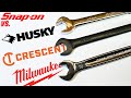 Milwaukee Anti Slip Wrenches Vs Snap On New Husky