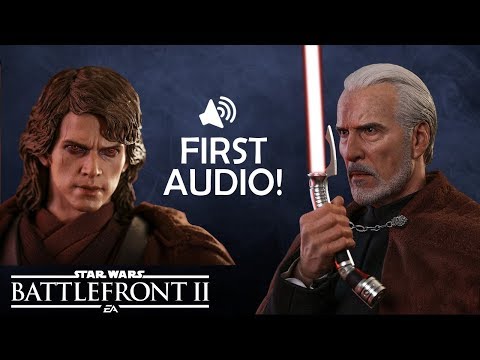 Audio Reveal for Dooku and Anakin - Battlefront 2