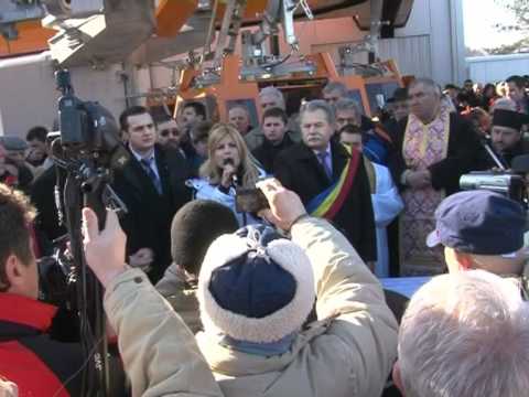 Inaugurarea telegondolei din localitatea Vulcan