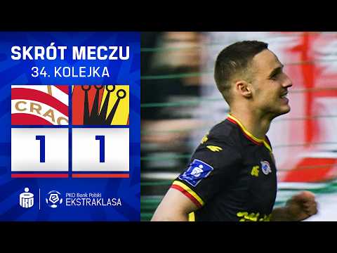KS Klub Sportowy Cracovia Kraków 1-1 Korona Kielce