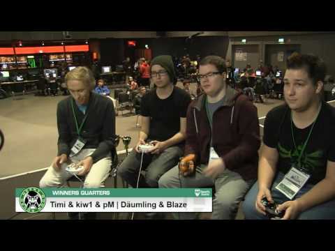 #DGW 16 - Timi + kiw1 Vs. Blaze + Däumling - Winners Quarters - Melee Doubles