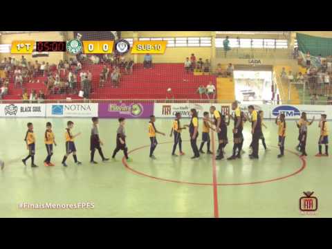 FINAIS FUTSAL SUB 10 SERIE A1 - PALMEIRAS X SÃO CAETANO - 10/12/2016