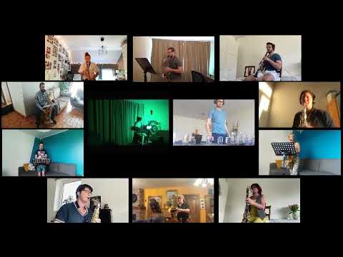 Final Countdown par la classe de clarinette et saxophone de l'Académie Victor De Becker