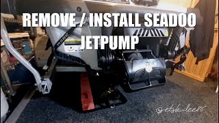 Remove/install SEADOO jet pump