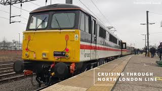 🇬🇧 LSL Intercity Railtours: The East Anglian Cruising Through North London Line